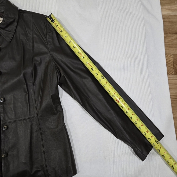 NWT Apostrophe 100% leather jacket and pants - Picture 8 of 15